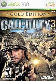 Call of Duty 3 Gold Edition Xbox 360, 2007