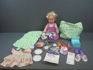 PLAYMATES AMAZING AMANDA INTERACTIVE DOLL WITH ACCESSORIES, SHOES 