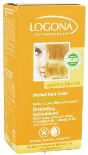 Buy Logona   Herbal Hair Color 100% Botanical Golden Blonde   3.5 oz 