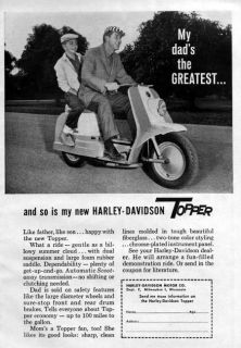 harley topper scooter in Parts & Accessories