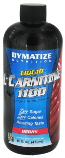 Buy Dymatize Nutrition   Liquid L Carnitine Berry 1100 mg.   16 oz. at 