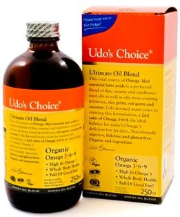 Udos Choice Ultimate Oil Blend Organic 250ml   Free Delivery 