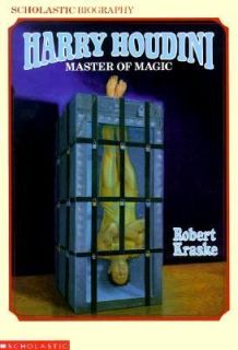 Harry Houdini Master of Magic by Robert Kraske 1989, Paperback