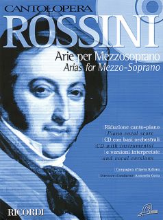 Look inside Cantolopera Rossini Arias for Mezzo Soprano   Sheet Music 