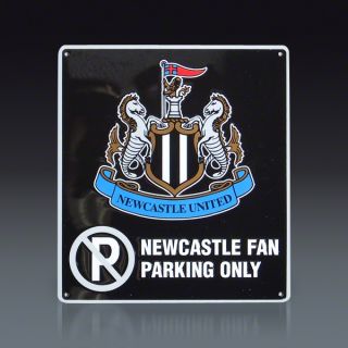 Newcastle No Parking Sign  SOCCER