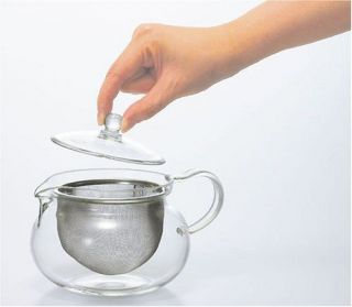 Japanese tea pot 700ml by Hario heat resistant glass