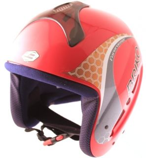   WORLD CUP JR Snow Ski Snowboard Helmet 56cm Medium Red ASTM NEW