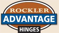 The Rockler Advantage Hinges are sold by the pair Mounting screws are 