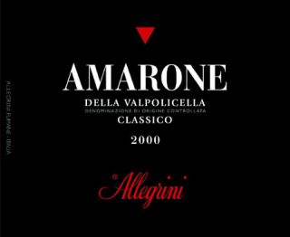 Allegrini Amarone 2000 