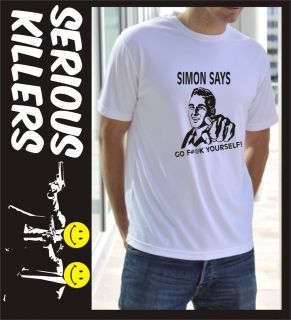 Simon says go f*ck yourself funny explicit mens T shirt gift idea for 