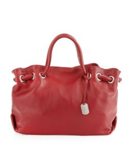 Carmen Satchel Bag, Cherry   