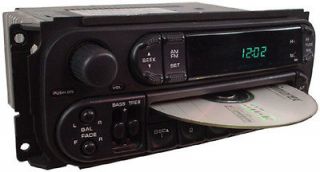   2005 DODGE RAM 1500 OEM FACTORY OEM AM/FM STEREO RADIO WITH CD PLAYER