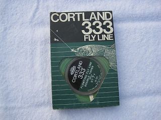 Cortland DT 7 F Double Floating Taper Fly Fishing Line no reel rod 