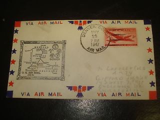 AM 74 DENVER Greeley FORT COLLINS Co 1947 CHEYENNE Lander WORLAND CODY 