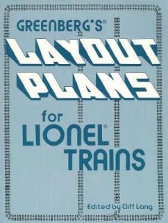 Greenbergs Layout Plans for Lionel Trains 1988, Paperback