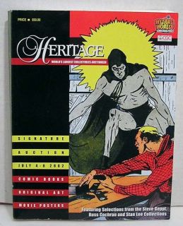 HERITAGE Comics Signature Auction Book July 2002