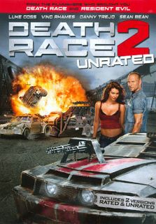 Death Race 2 DVD, 2011, Rated Unrated