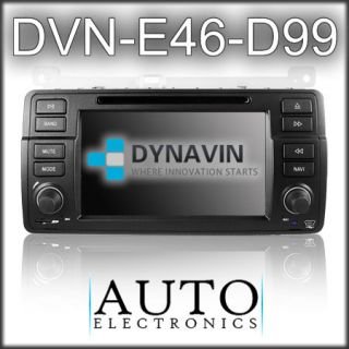 Dynavin DVN E46 CD/DVD/Navigat​ion/Bluetooth for BMW E46
