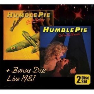 HUMBLE PIE On To Victory / Go For the Throat / Live 1981 3x CD SEALED 
