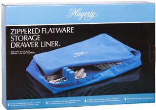 HAGERTY 19111 ZIPPERED FLATWARE STORAGE DRAWER LINER 19 X 12 NEW IN 