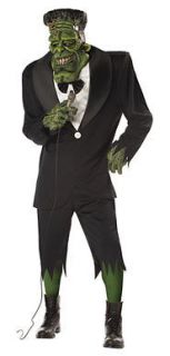 Big Frank Adult Mens Frankenstein Halloween Costume