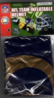   Louis Rams Inflatable/Blow Up Helmet NEW NFL   Great Halloween Costume