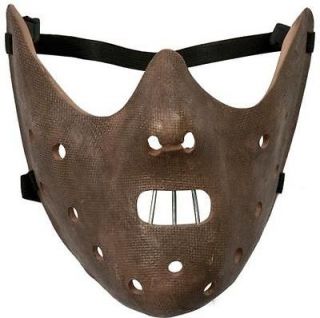 NEW HALLOWEEN DELUXE HANNIBAL LECTER MASK COSTUME FANCY DRESS STAGE 