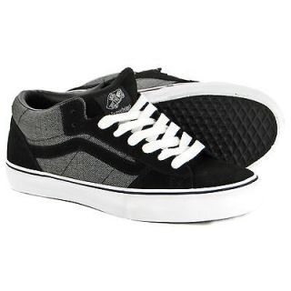   Dos MID Mens Skate Shoes (NEW) Size 6.5 & 7  OMAR HASSAN Black