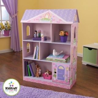 New New Childrens Kids Dollhouse Doll House Bookcase   40 Tall