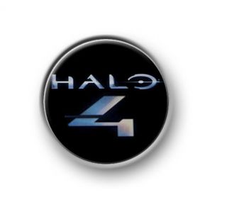 HALO 4 1” / 25mm pin button / badge / gaming / online / console 