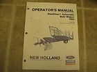   New Holland Ford 1003 Stackliner Automatic Bale Wagon Operators Manual