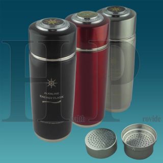   Energy Dual portable Filter Water Ionizer Flask Bottle pH Booster Cup