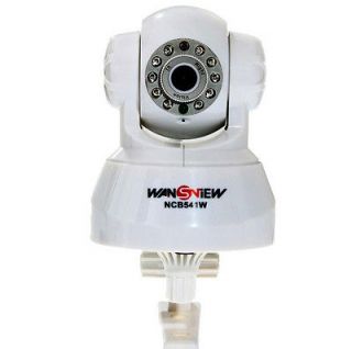 IP Wireless WebCam Camera Cam WiFi WPA LED Night Vision PTZ Dual Audio 