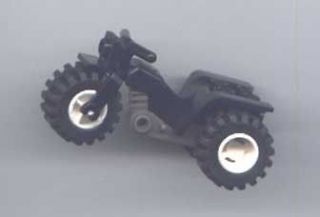 Used Lego Black ATV Tricycle 3 Wheeler Bike 3 Wheel Motorcycle