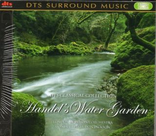 HANDELS WATER GARDEN (2 Disc Set) CD + DTS 5.1 Audio DVD Disc (NEW 