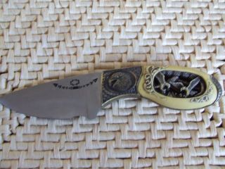 Collectable Sharpened Stainless Steel Tomahawk Eagle Hunter Knife 