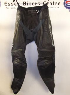 Hein Gericke Pro Sports Leather Motorcycle Track Pants Trousers EU 48 