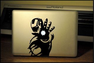Apple Macbook Pro & Air LAPTOP Decal/Sticker Ironman & Warmachine