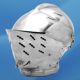   Close Helm Wearable Steel Replica Henry VIII Jousting Armor