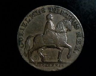 1791 Great Britain Yorkshire Hull Half Penny