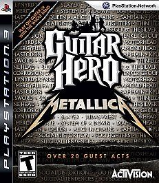 Guitar Hero Metallica Sony Playstation 3, 2009