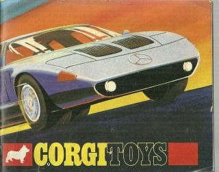 1970 Corgi Toys Catalog Model Cars Trucks