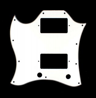 Ply Left Handed SG Standard Guitar Pickguard 11 Hole (Full Face 