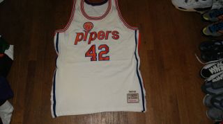Mitchell and Ness NBA Pittsburgh Pipers Connie Hawkins Jersey Sz 56
