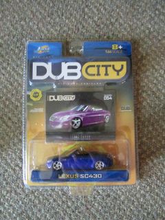   Lexus SC430 Die Cast 164 Scale Vehicle by Jada Toys with trading card