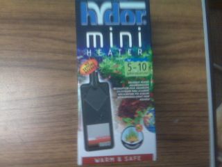   Mini Heater for 5 10 gal Aquariums No Settings needed Brand NEW