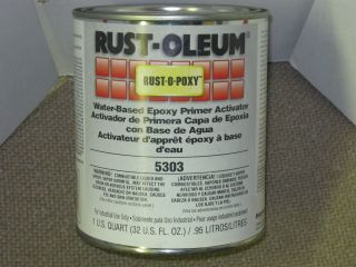 Rust oleum Rust O Poxy Water Based Epoxy Primer Activator 1 quart 5303
