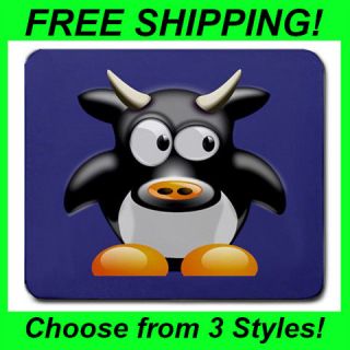 Cartoon Bull / Cow Design   Mousepad / Placemat (Rubber) DD1573