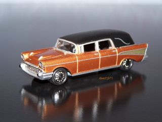 LIMITED EDITION 1957 57 CHEVY HEARSE MINT 1/64 scale Die Cast