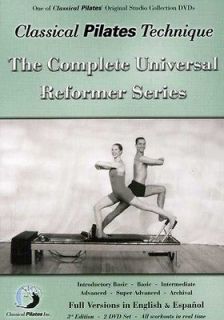 Classical Pilates Technique The Complete Universal Reformer Series [2 